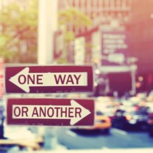 One way or another