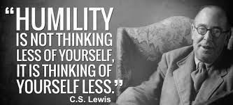 CS Lewis - humility